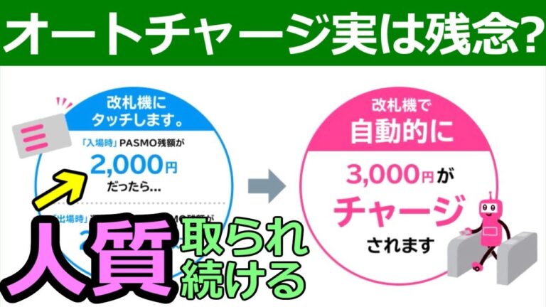 東急カードのPASMO自動チャージ設定方法