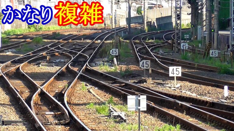 千葉駅の配線図徹底解説