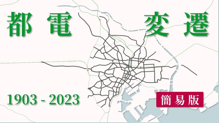 東京市電路線図の完全ガイド