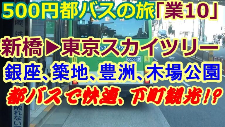 豊洲から錦糸町へのバス路線図ガイド