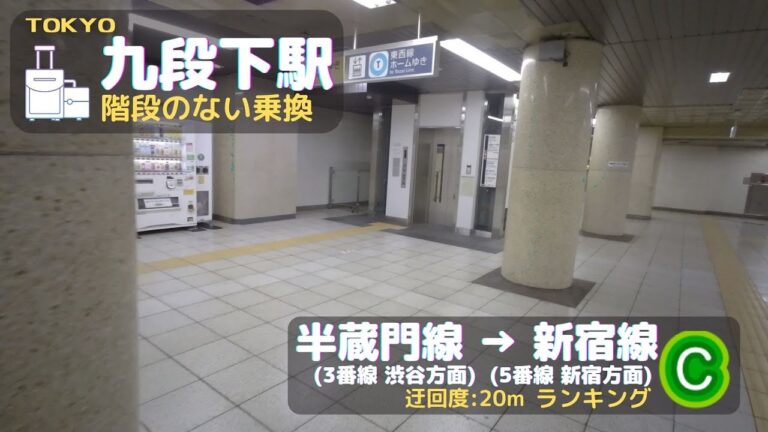 九段下駅から新宿線へのスムーズな乗り換え方法