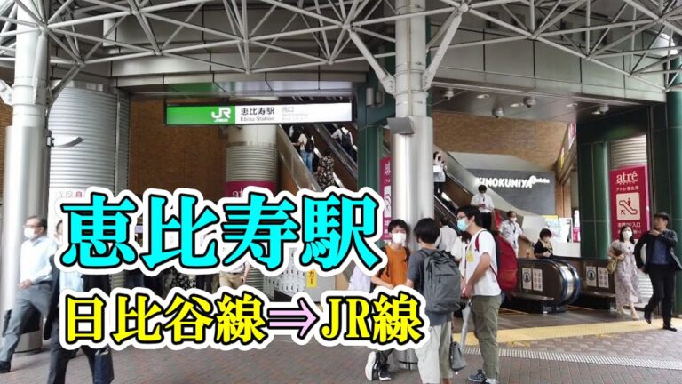 恵比寿駅西口へのアクセスガイド