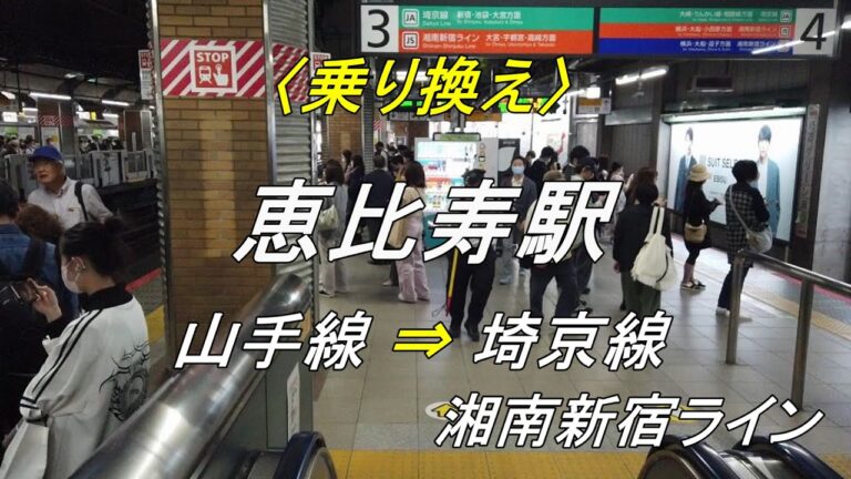 自宅から恵比寿駅への便利なアクセス方法