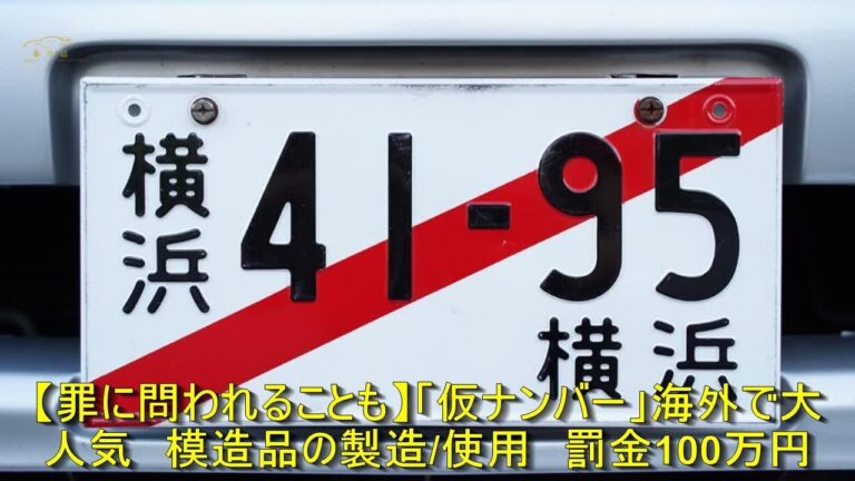 ナンバー赤線の魅力と特徴
